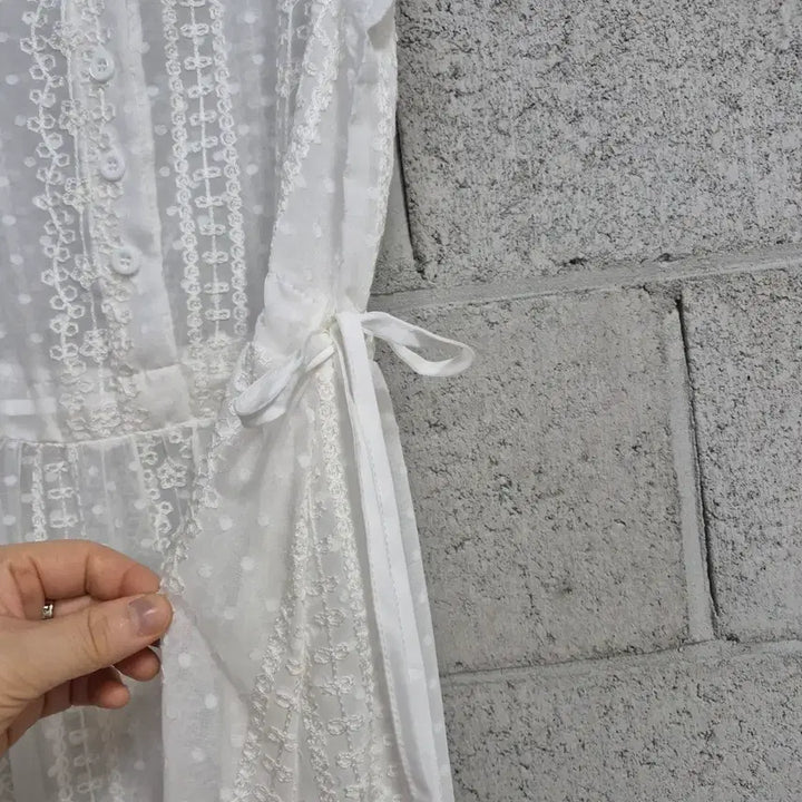 [BUNJANG] Cotton Layered Dress / 면 레이어드 원피스 하구미룩/모리걸/하나모토