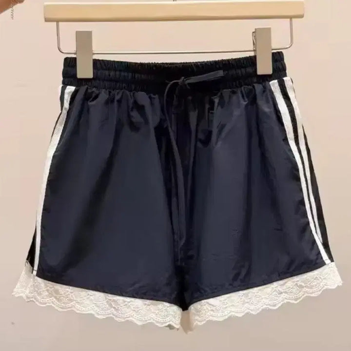 [BUNJANG] Navy Lace Shorts / ㅁ새상품ㅁ 네이비 레이스 반바지