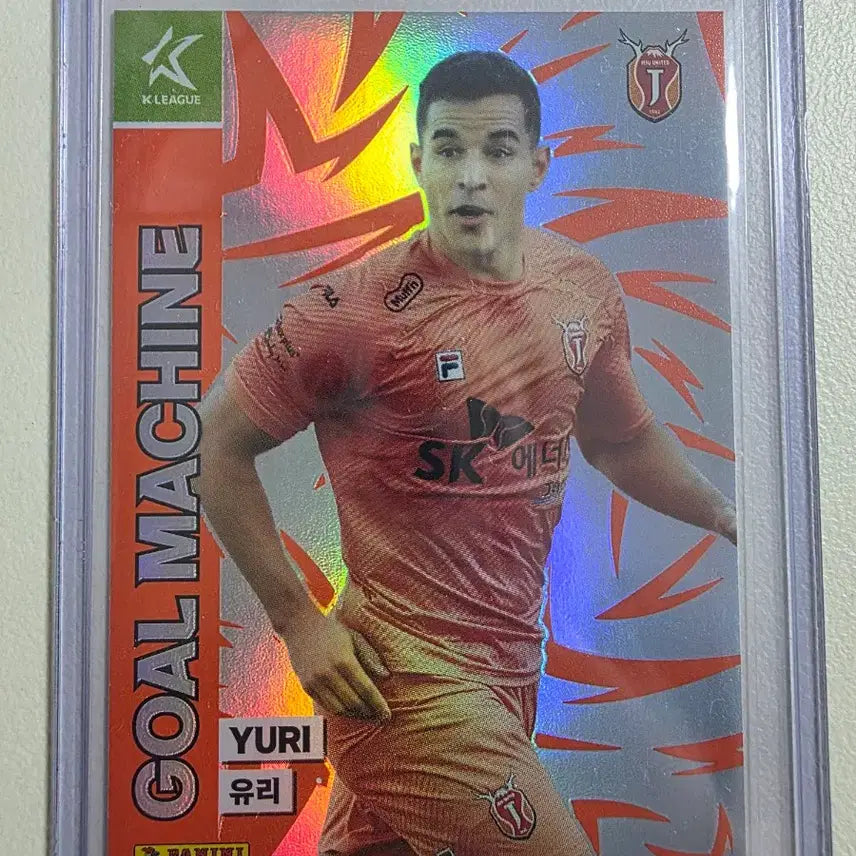 [BUNJANG] Panini 2024 K League Yu-ri Jonathan Goal Machine Orange Card / (레어) 2024 k리그 파니니 유리 조나탄 골머신 오렌지 제주skFC
