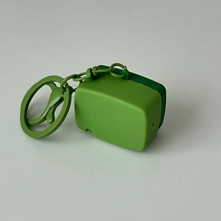 [BUNJANG] Pixelie Misuban Retro TV Keychain Dinosaur / 픽셀리 미수반 레트로티비 키링 공룡