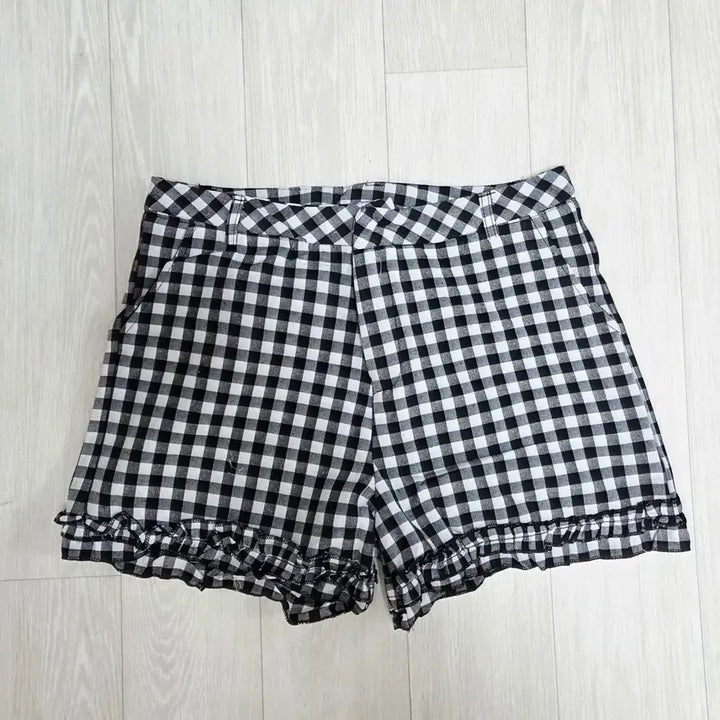 [BUNJANG] Frill Check Shorts / ㅁ새상품ㅁ 프릴 체크 반바지