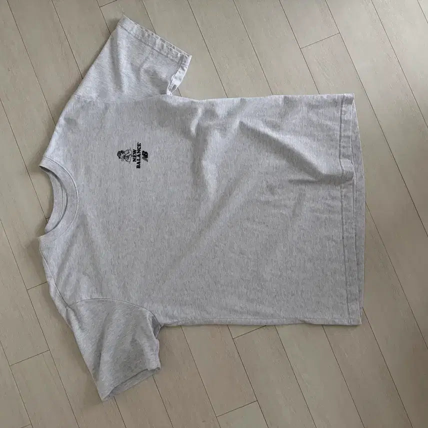 [BUNJANG] New Balance T-Shirt Gray / 뉴발란스 반팔티 그레이
