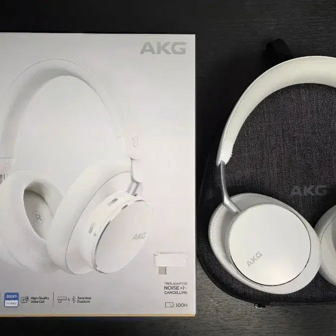 [BUNJANG] AKG N9 Hybrid Noise Cancelling Headphones White / AKG N9 하이브리드 노이즈캔슬링 헤드폰 화이트