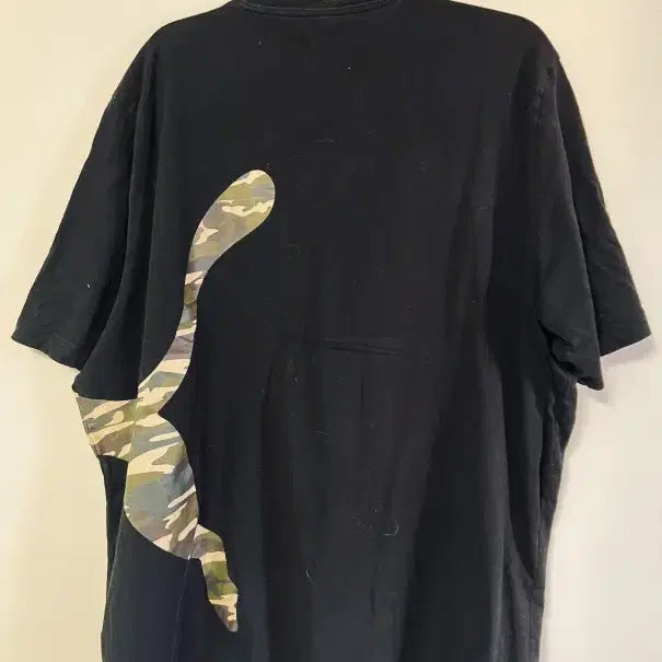 [BUNJANG] Puma Camo Cat Logo T-Shirt XL / 퓨마 푸마 PUMA camo cat logo 반팔티