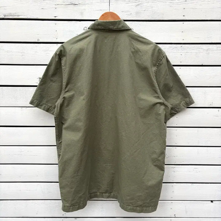 [BUNJANG] Obey Short Sleeve Work Shirt / Obey 오베이 반팔 워크 셔츠