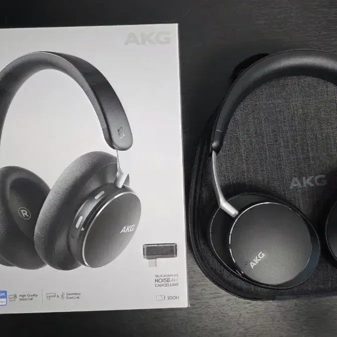 [BUNJANG] AKG N9 Hybrid Noise Cancelling Headphones Black / AKG N9 하이브리드 노이즈캔슬링 헤드폰 블랙