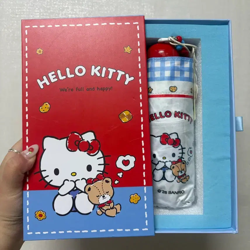 [BUNJANG] Hello Kitty Compact Umbrella / 키티 양우산