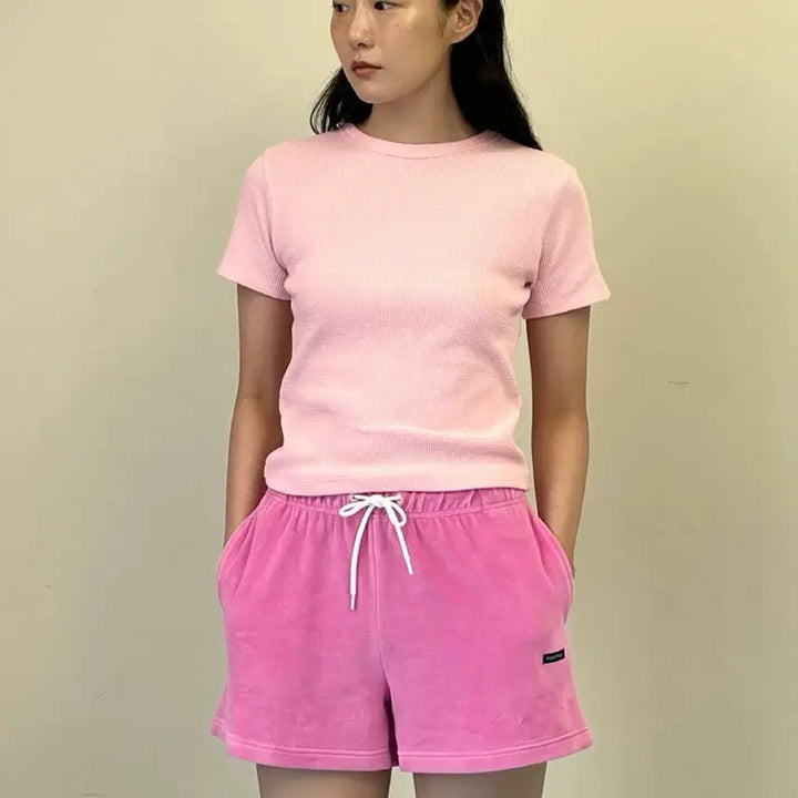 [BUNJANG] Waffle Knit Ponytail Top / 포니테일 와플티