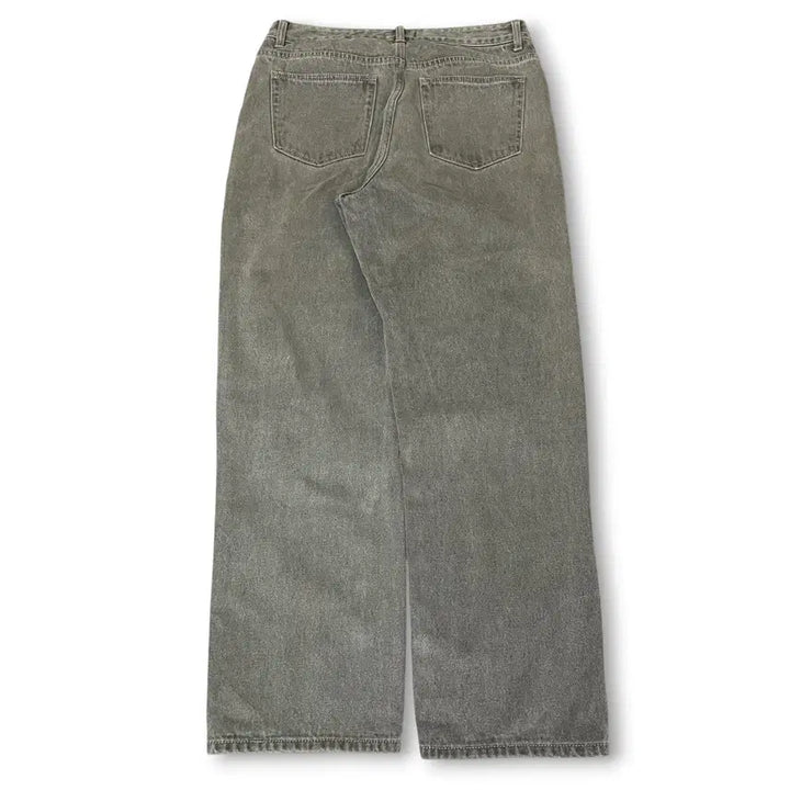 [BUNJANG] Musinsa Standard Grey Denim Pants / 무신사 스탠다드 그레이 컬러 데님 팬츠 32-33 추정