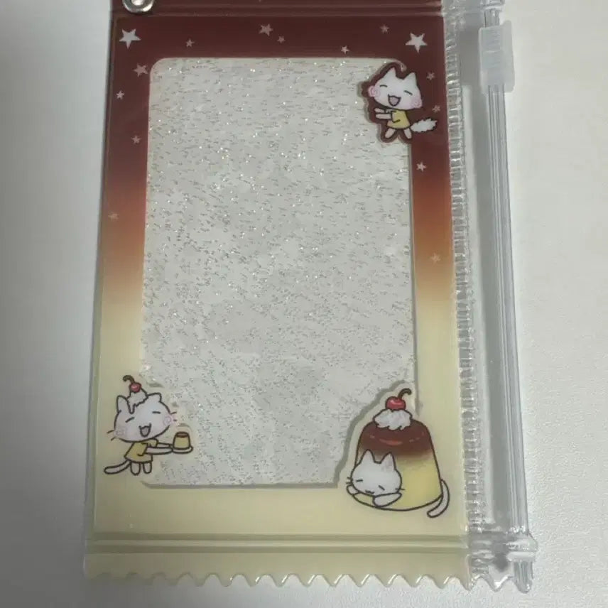 [BUNJANG] Chuu Play Arsène Cat Pudding Photocard Holder / 츄플레이 아르센 고양이 푸딩 포카홀더 엘홀더