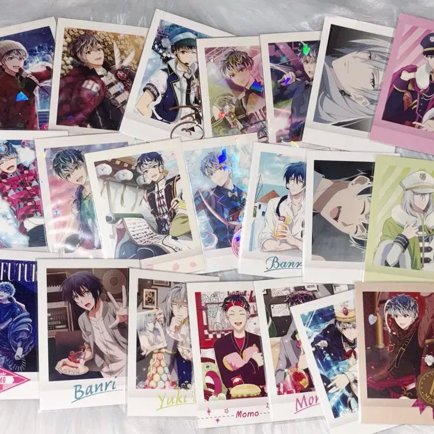 [BUNJANG] IDOLiSH7 Re:vale Yukimomoo Ogami Banri Pashacolle Metal Card Wafer Card Bundle Set / 아이나나 리바레 유키 모모 오오가미 반리  파샤코레 메탈카드 웨하스 카드