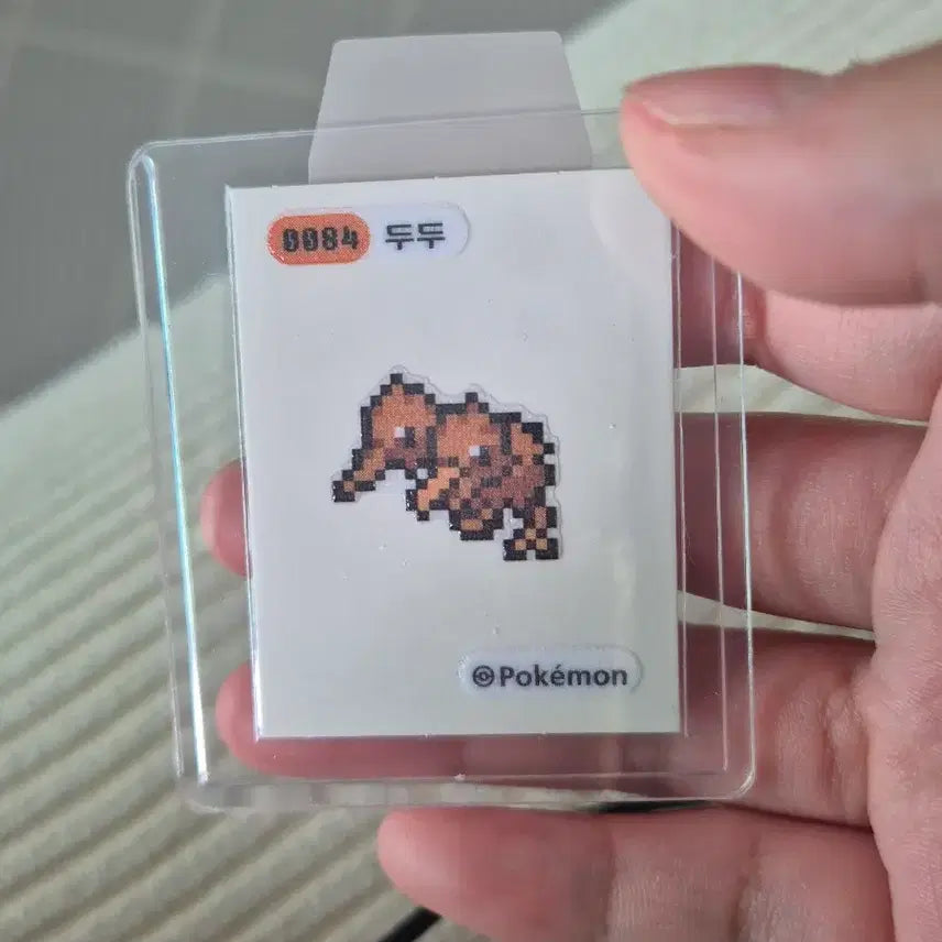 [BUNJANG] Pokemon Pixel Sticker Dudu / 포켓몬띠부씰 픽셀 띠부씰 두두 판매합니다