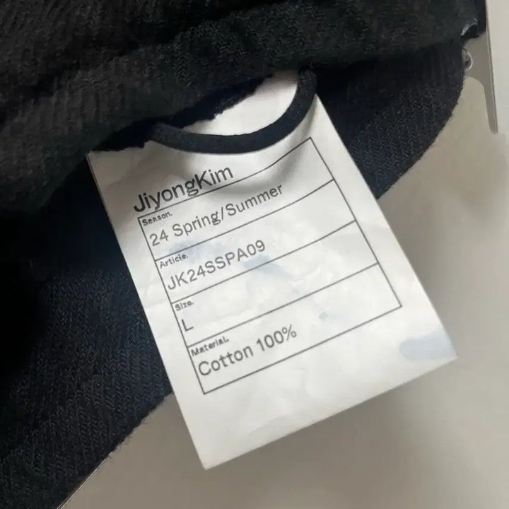 [BUNJANG] Jiyong Kim Black Cotton Pants L / [L] JIYOUNG KIM