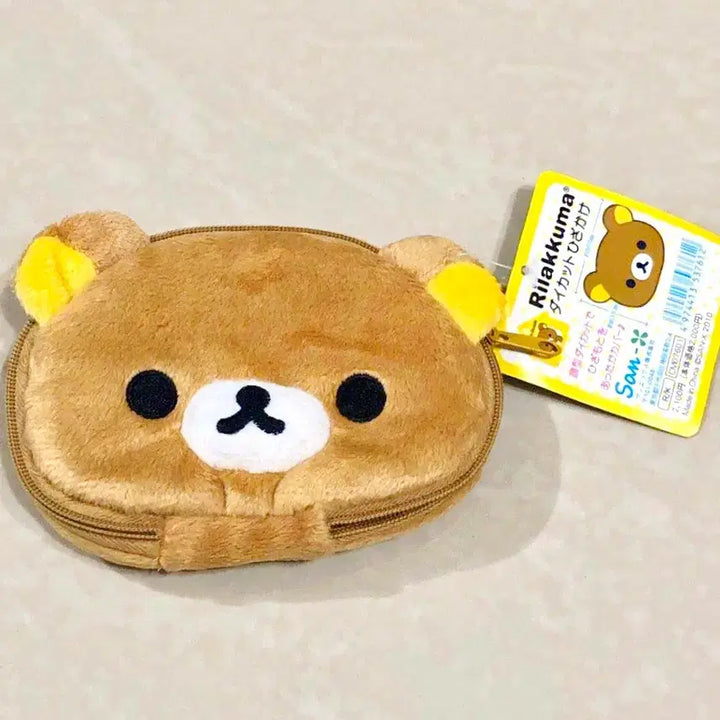 [BUNJANG] Rilakkuma Coin Pouch with Keychain / 고전 리락쿠마 동전지갑, 리락쿠마 파우치, 리락쿠마 열쇠지갑