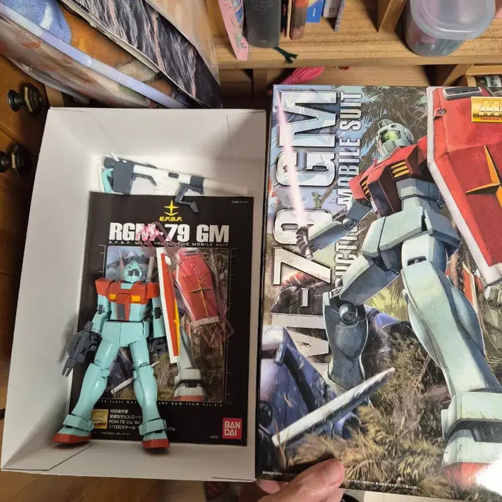 [BUNJANG] MG Gyan 2.0 &amp; Zaku 2.0 Assembly Model Kit / mg 짐 2.0 &amp; 자쿠 2.0 가조