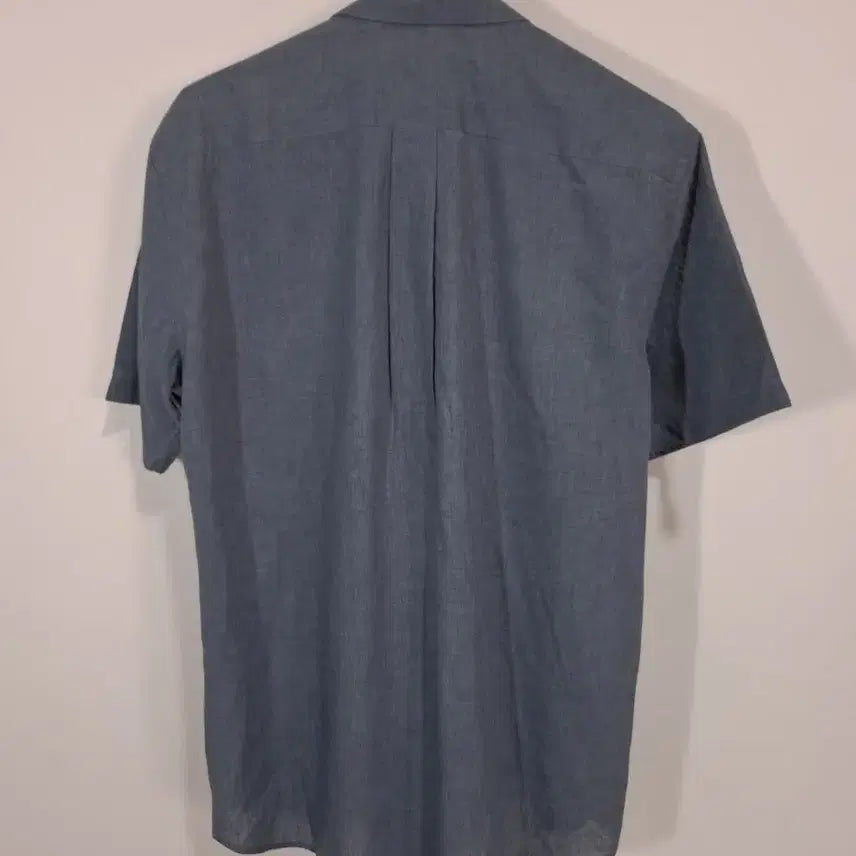 [BUNJANG] Olle Olzen Linen Blend Short-Sleeve Shirt / 올젠 린넨 혼방 셔츠 100