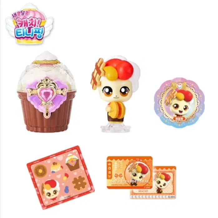 [BUNJANG] Catch Teenieping Waffleping Figure / 캐치티니핑 와플핑 피규어