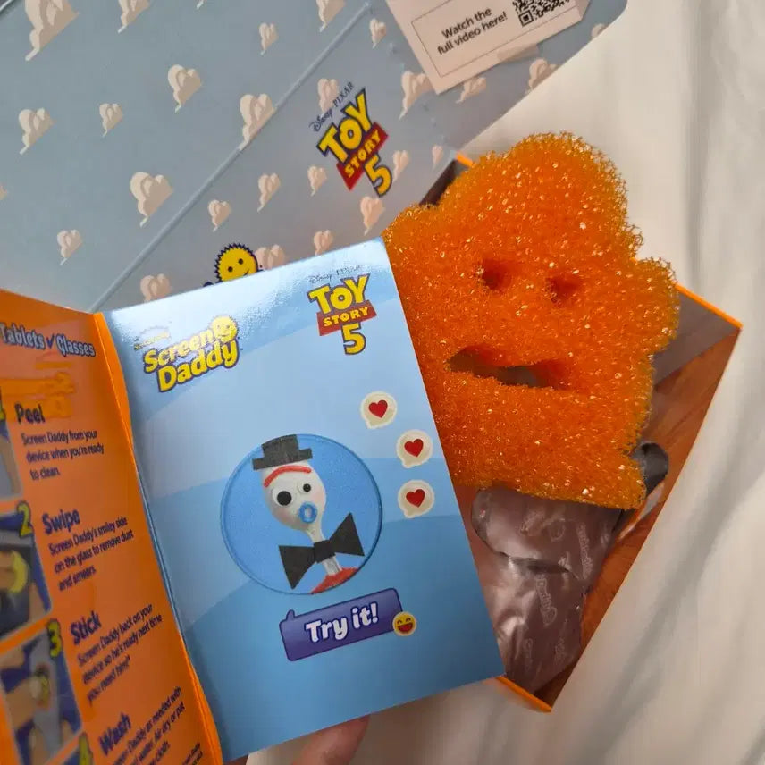 [BUNJANG] Scrub Daddy Toy Story Mr. Potato Head &amp; Forky Cleaning Sponge Set / 스크럽대디 토이스토리 미스터포테이토, 포키