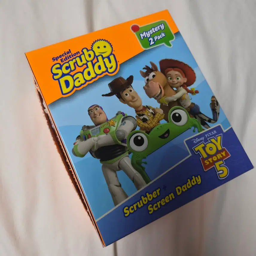 [BUNJANG] Scrub Daddy Toy Story Mr. Potato Head &amp; Forky Cleaning Sponge Set / 스크럽대디 토이스토리 미스터포테이토, 포키