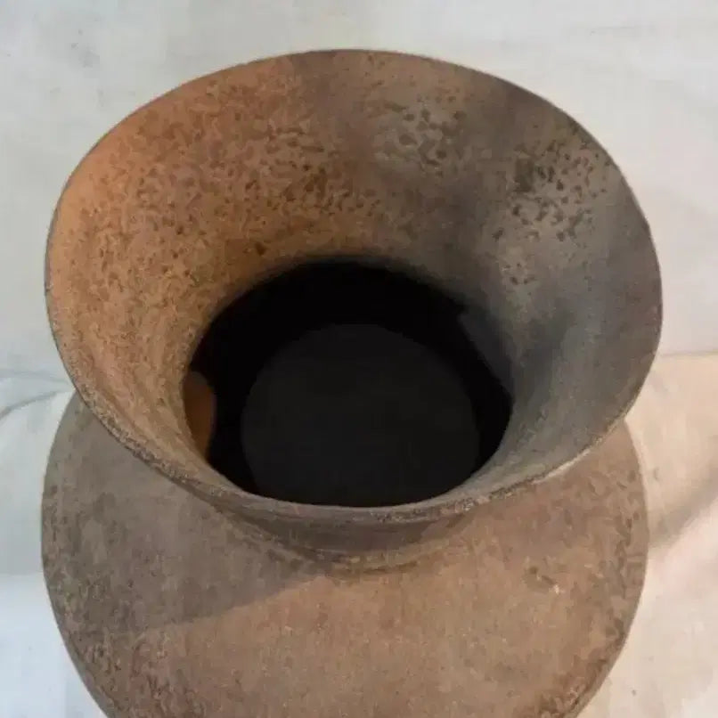 [BUNJANG] 1200 Year Old Silla Dynasty Large Long-Necked Jar / 1200년 신라토기 대형 장경호