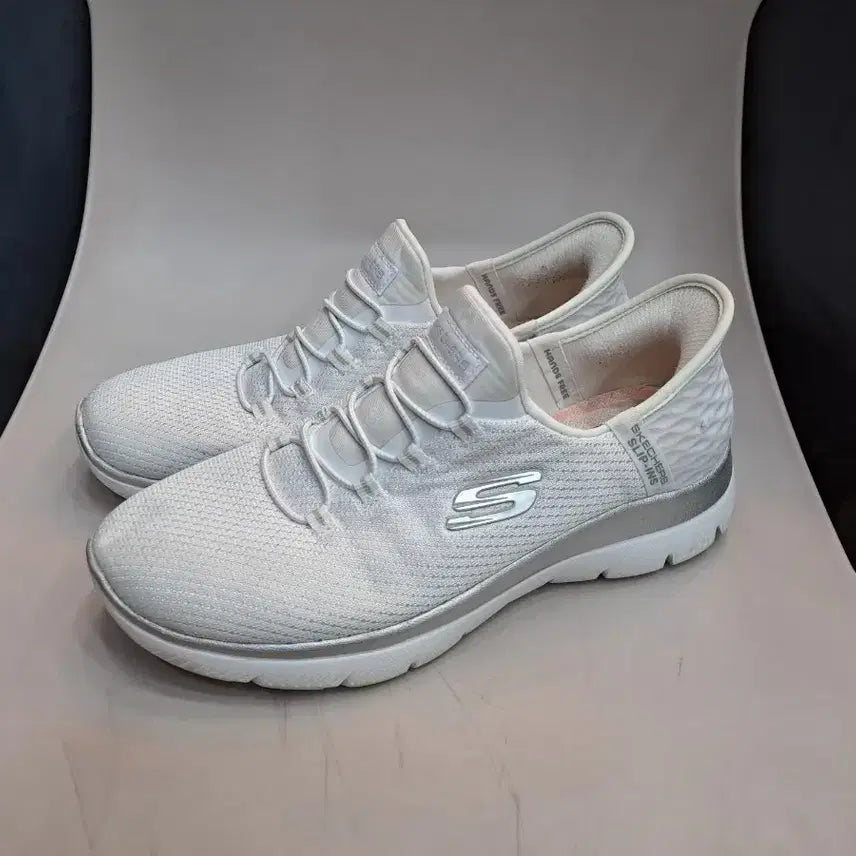 [BUNJANG] Skechers Slip-ins Diamond White 240mm / 스케쳐스 슬립인스 다이아몬드 240mm
