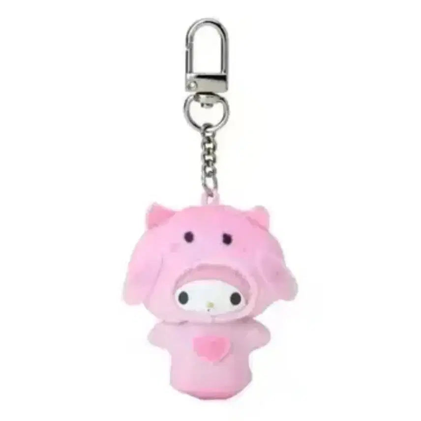 [BUNJANG] Sanrio My Melody Marine Animals Chibi Tomo Keyring / 산리오 마이멜로디 해양동물 해양생물 치비토모 키링