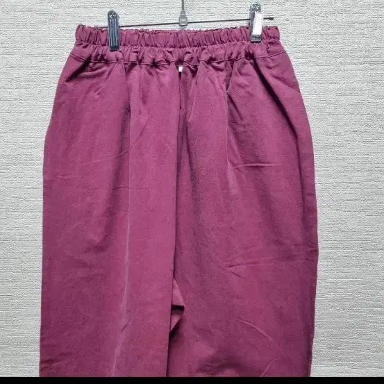 [BUNJANG] Vintage Burgundy Banding Slacks Pants / u009 밴딩 바지