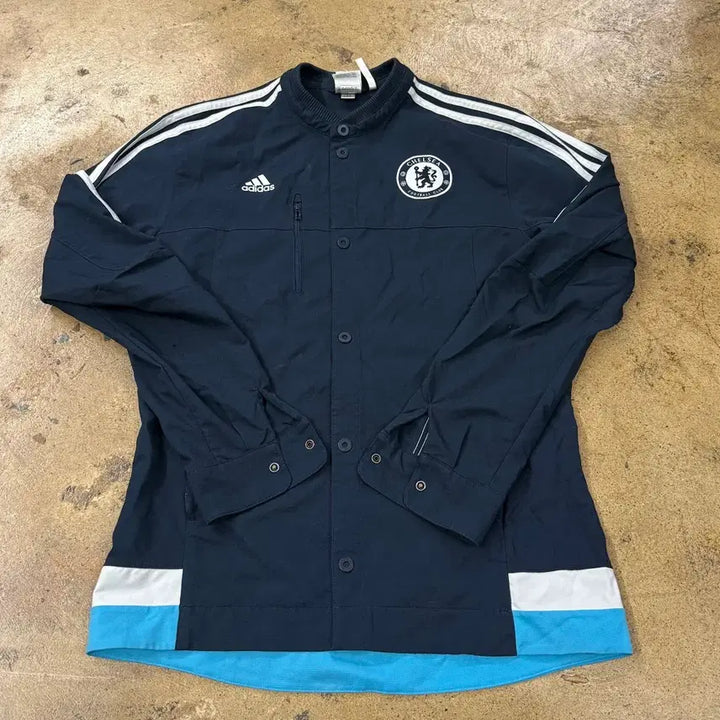 [BUNJANG] Adidas Chelsea FC Jersey Jacket Navy / [정품/100] 아디다스 첼시FC 져지 자켓 네이비