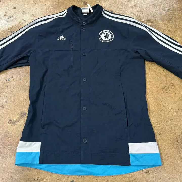 [BUNJANG] Adidas Chelsea FC Jersey Jacket Navy / [정품/100] 아디다스 첼시FC 져지 자켓 네이비