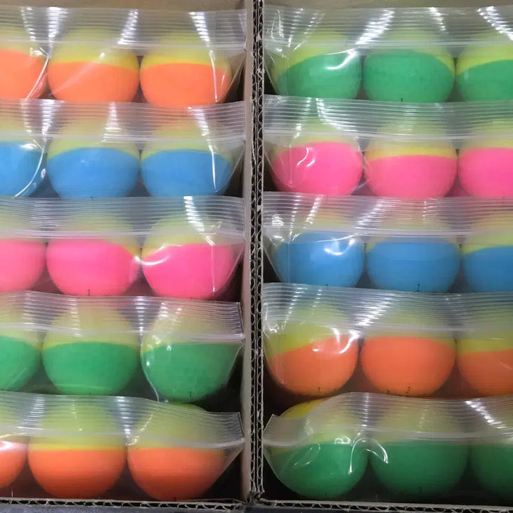 [BUNJANG] Volvik Combi A-Grade 3-Piece Matte Half &amp; Half Color Lost Golf Balls (30-Count) / 볼빅 콤비 A급 3피스 무광 반반볼 30구 컬러 로스트볼 중고골프공
