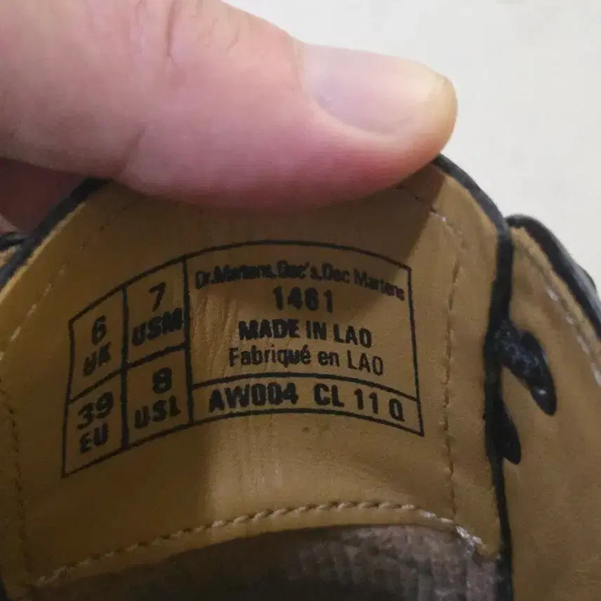 [BUNJANG] Dr. Martens 1461 250mm Shoes / 닥터마틴1461 250mm