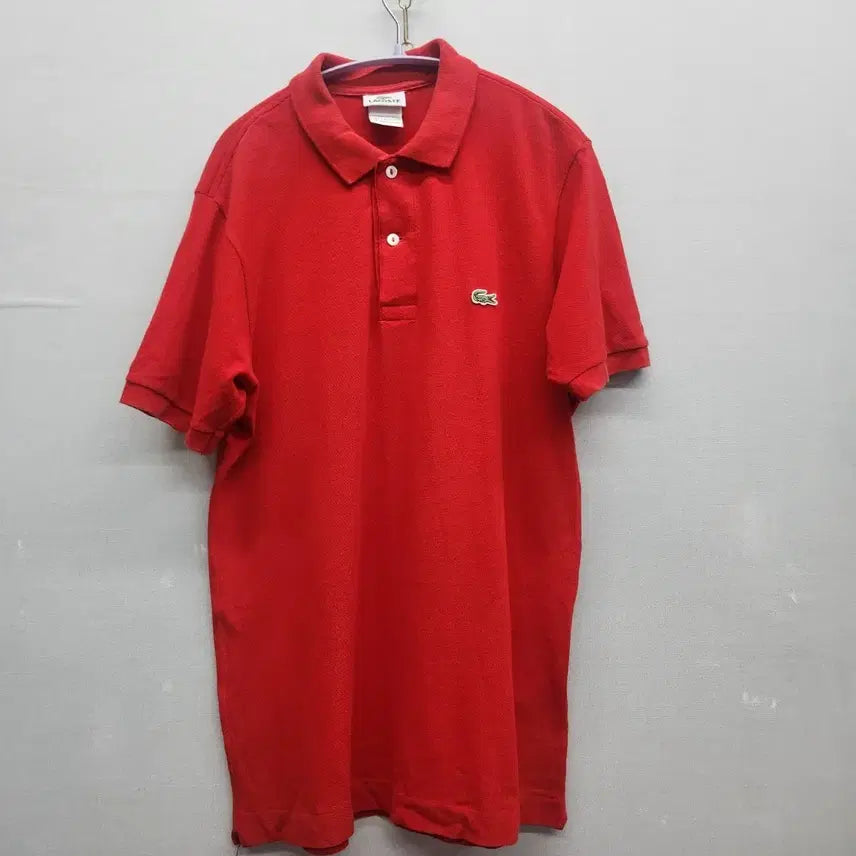 [BUNJANG] Lacoste Logo Short Sleeve Polo T-Shirt (M) / 라코스테 로고 반팔카라 3(M) 남여공용