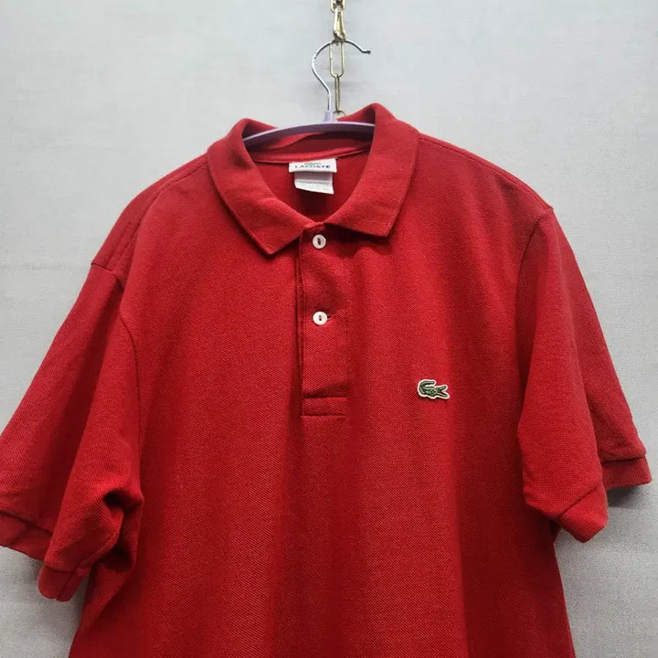 [BUNJANG] Lacoste Logo Short Sleeve Polo T-Shirt (M) / 라코스테 로고 반팔카라 3(M) 남여공용