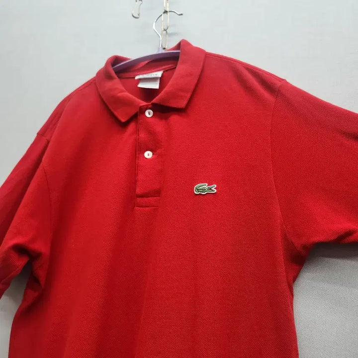 [BUNJANG] Lacoste Logo Short Sleeve Polo T-Shirt (M) / 라코스테 로고 반팔카라 3(M) 남여공용
