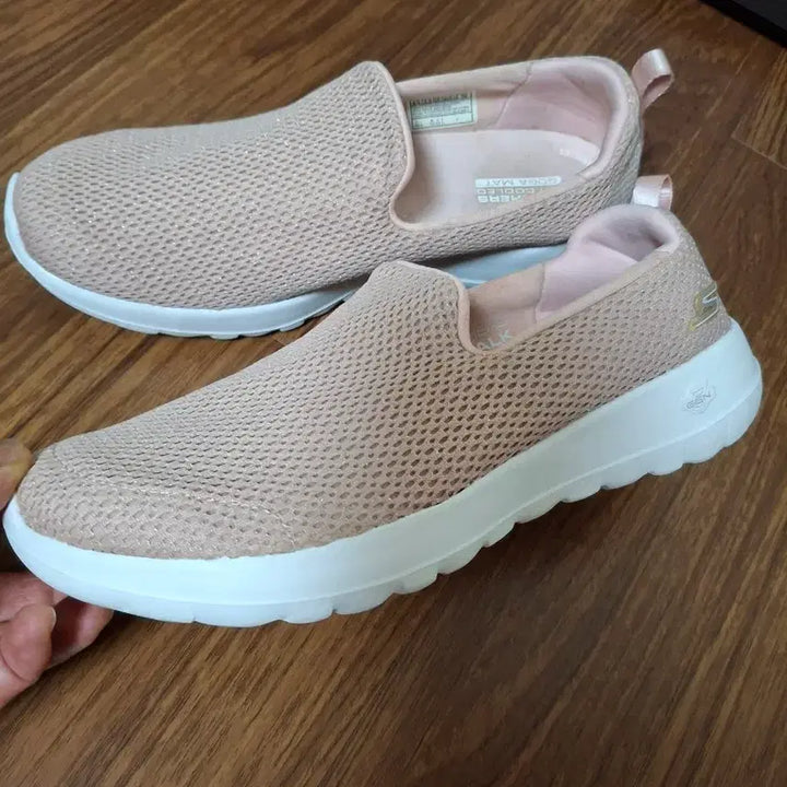 [BUNJANG] Skechers Go Walk Slip-On Pink / 스케쳐스 고워크 슬립온 250 핑크