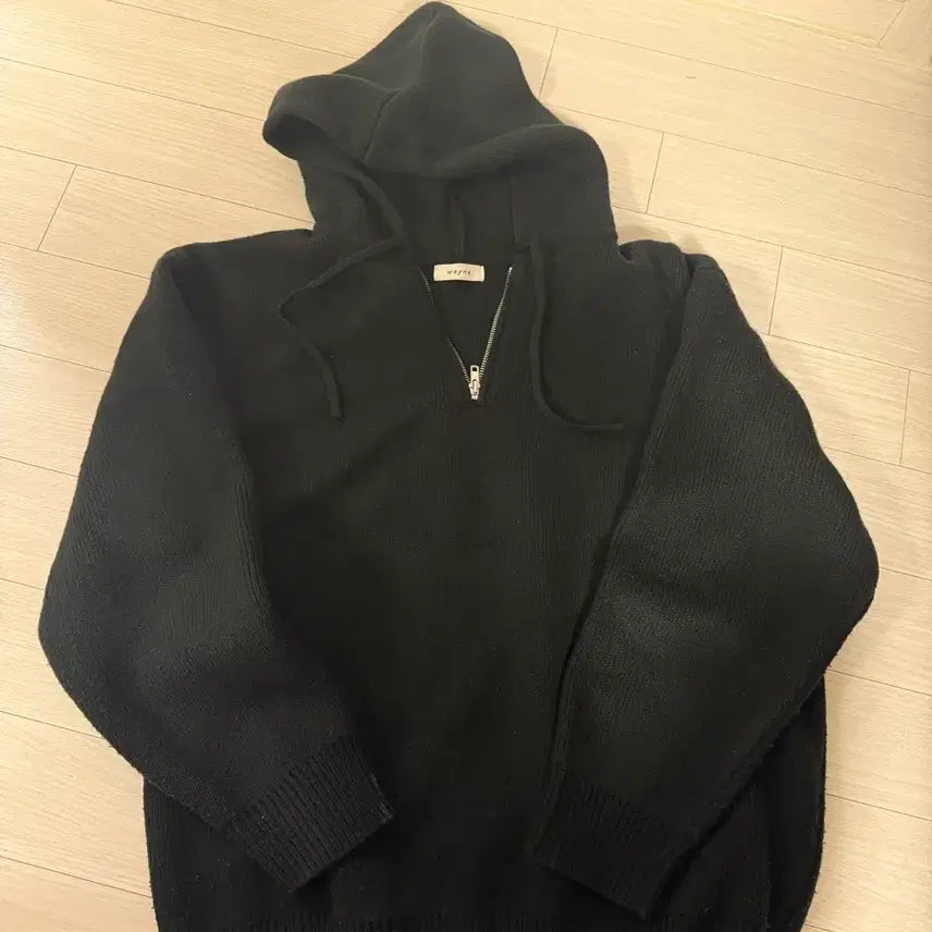 [BUNJANG] Knit Hoodie / 니트후드