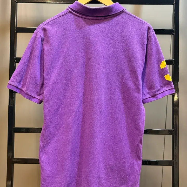 [BUNJANG] Polo Ralph Lauren Big Pony Purple T-Shirt / L사이즈 폴로 랄프로렌 빅포니 퍼플 카라티 4.5