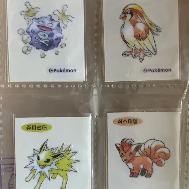 [BUNJANG] Pokemon Stickers Bundle (30th Anniversary, Basic) / 포켓몬 띠부씰 일괄 (30주년, 기본)