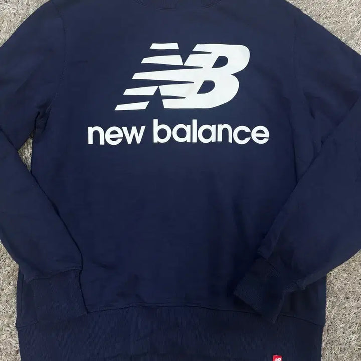 [BUNJANG] New Balance Japanese Edition Navy Sweatshirt Size 100 / 일본판 뉴발란스 맨투맨 사이즈 100