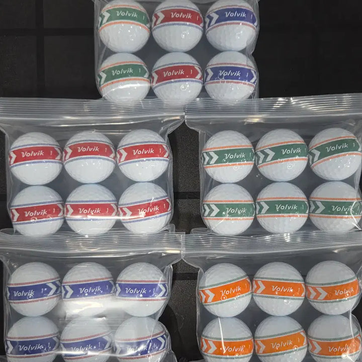 [BUNJANG] Volvik Hypersonic V12 A-Grade 3-Piece 30-Ball Lost Golf Ball Set / 볼빅 하이퍼소닉v12 A급 3피스 360퍼팅라인 로스트볼 30구 골프공
