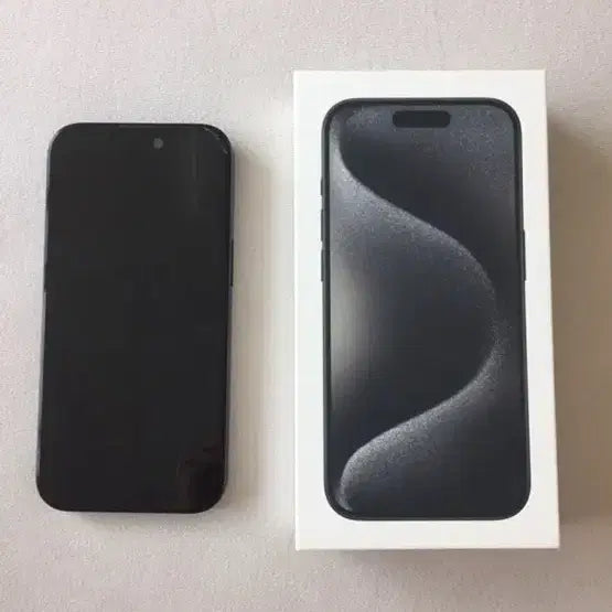 [BUNJANG] Apple iPhone 15 128GB Black / 아이폰 15 블랙 박스 O