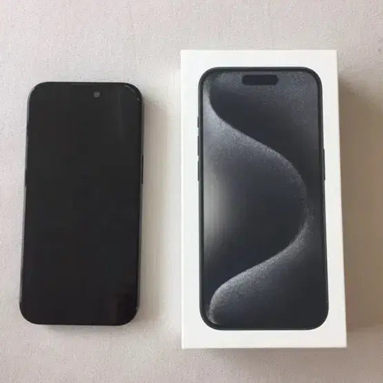 [BUNJANG] Apple iPhone 15 128GB Black / 아이폰 15 블랙 박스 O