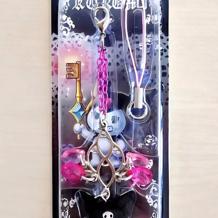 [BUNJANG] Kuromi Beaded Strap (Classic) / 쿠로미 스트랩, 고전 쿠로미, 비즈 쿠로미 스트랩