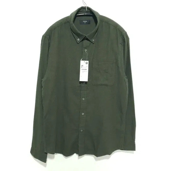 [BUNJANG] TOPTEN Flannel Button-Down Shirt (M) / 탑텐 플란넬 버튼 다운 셔츠 95_M1710