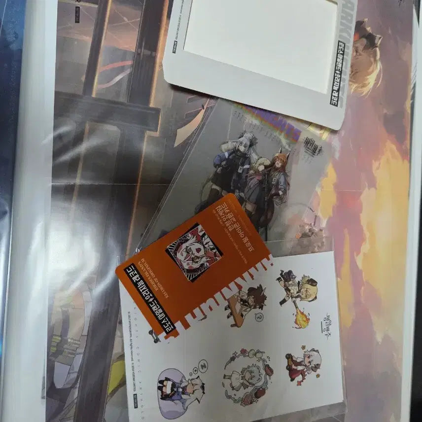 [BUNJANG] Arknights Rhode Island Originium Records Line Lab Comic Set / 명일방주 로도스 아일랜드 오리지늄 레코드 - 라인 랩 만화 세트판매