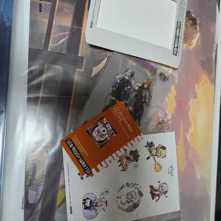 [BUNJANG] Arknights Rhode Island Originium Records Line Lab Comic Set / 명일방주 로도스 아일랜드 오리지늄 레코드 - 라인 랩 만화 세트판매