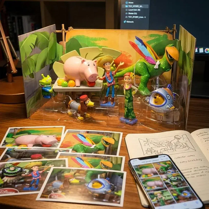 [BUNJANG] Disney Pixar Toy Story Hawaiian Vacation Edition Limited Figure Set / 토이스토리하와이안여행