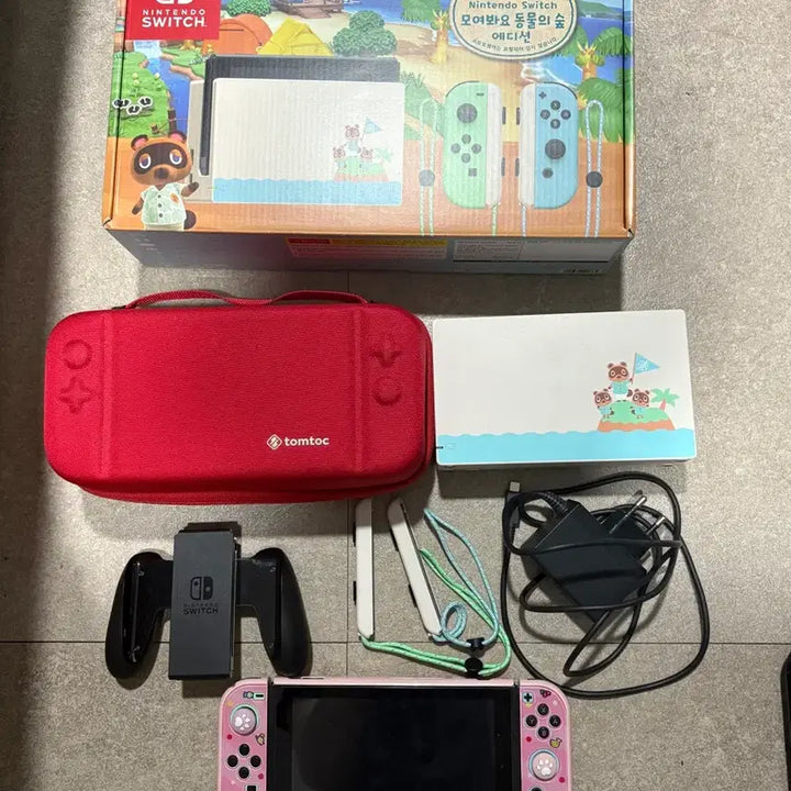 [BUNJANG] Nintendo Switch Animal Crossing Edition Console / 닌텐도 스위치 동물의 숲 에디션