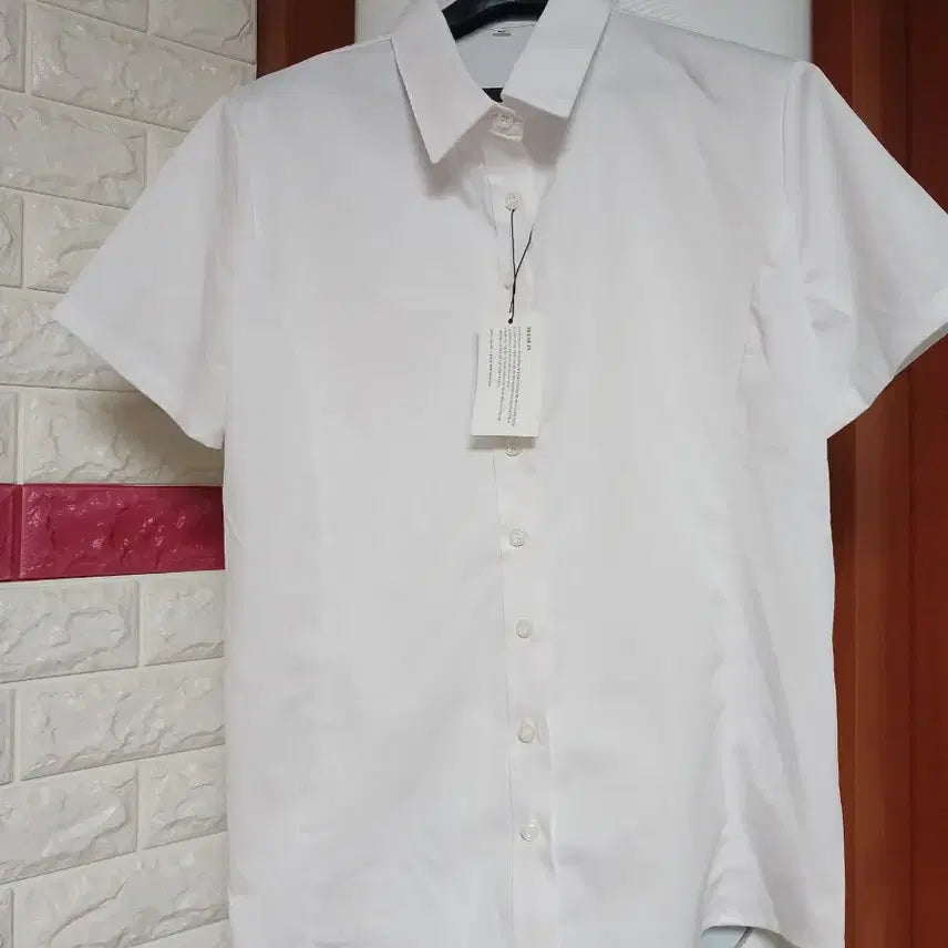 [BUNJANG] White Short Sleeve Shirt XL / 화이트 반팔 셔츠 XL