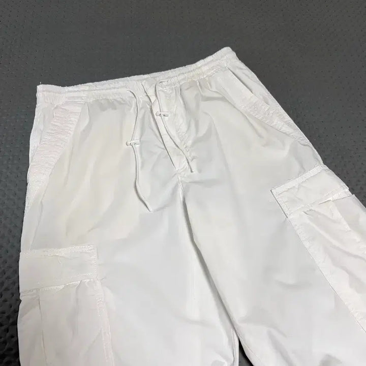 [BUNJANG] Zara String Cargo Pants White L / 자라 스트링 카고팬츠 화이트 L